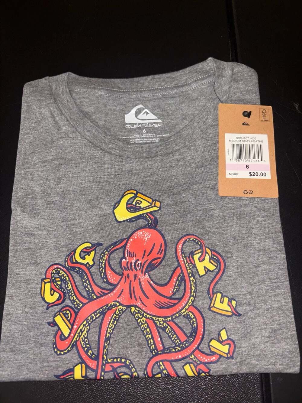 Quiksilver Boys Mr Octo Tee